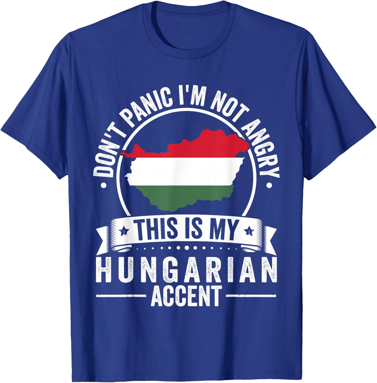 Hungarian Roots Funny Hungary Heritage Apparel Men Women T-Shirt - T-Shirt | Royal