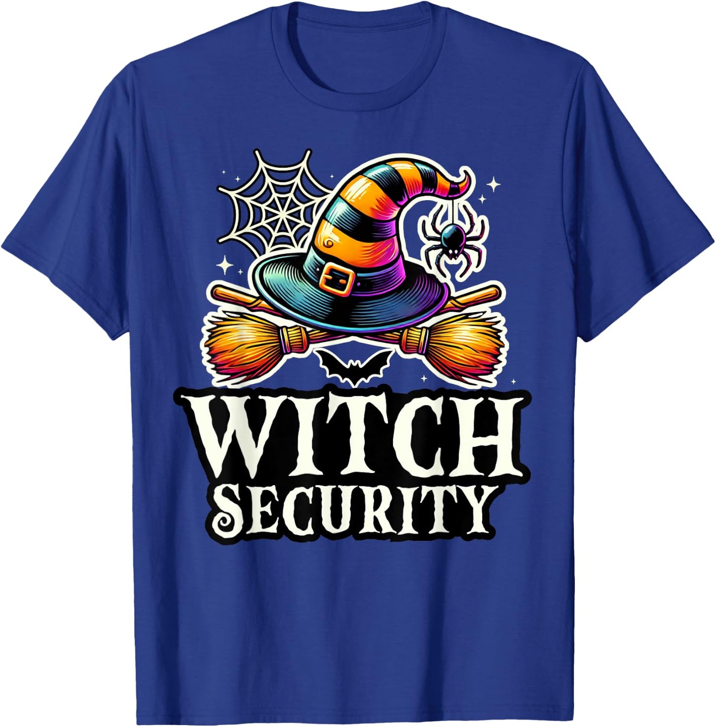 Witch Security Easy Husband Boyfriend of Fun Witches Costume T-Shirt - T-Shirt | Royal