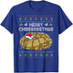 Merry Chrissssstmas Santa Hat Snake Reptile Christmas T-Shirt - T-Shirt | Royal