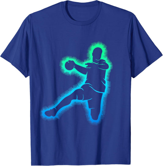 Handball Handballer Boys Children's , black T-Shirt - T-Shirt | Royal