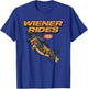 Dachshund Wiener Rides 2024 T-Shirt - T-Shirt | Royal