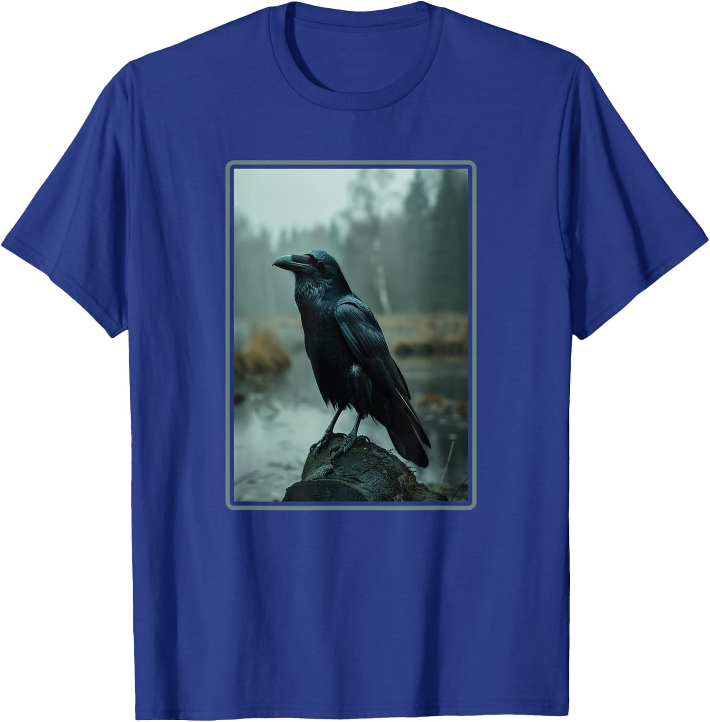 Crows Crow T-Shirt - T-Shirt | Royal