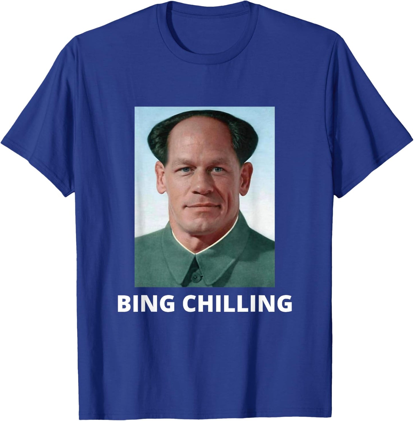 Bing Shi Ling Bing Chilling John Xina Ice Cream Chinese Meme T-Shirt - T-Shirt | Royal