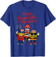 Patriotic Food Burger Fries Fireworks Freedom 4th of July T-Shirt - T-Shirt | Royal