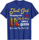 June Woman Girl Leopard High Heels It's My Birthday T-Shirt - T-Shirt | Royal