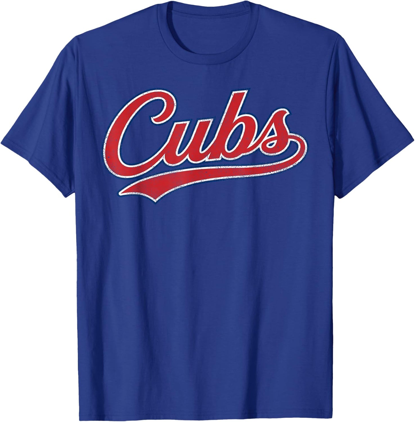 Vintage Blue Cubs Gifts Women Boys Girls Kids T-Shirt - T-Shirt | Royal