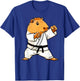 Karate Capybara Funny Martial Arts MMA Men Teen Boys Kids T-Shirt - T-Shirt | Royal