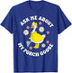 Ask Me About My Porch Goose Funny Lawn Silly Goose Humor T-Shirt - T-Shirt | Royal