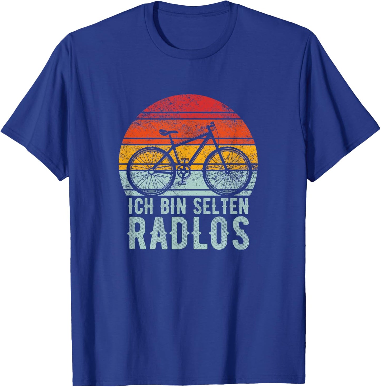 Rare Radlos Cyclist Mountain Bike Road Bike Bicycle , black T-Shirt - T-Shirt | Royal