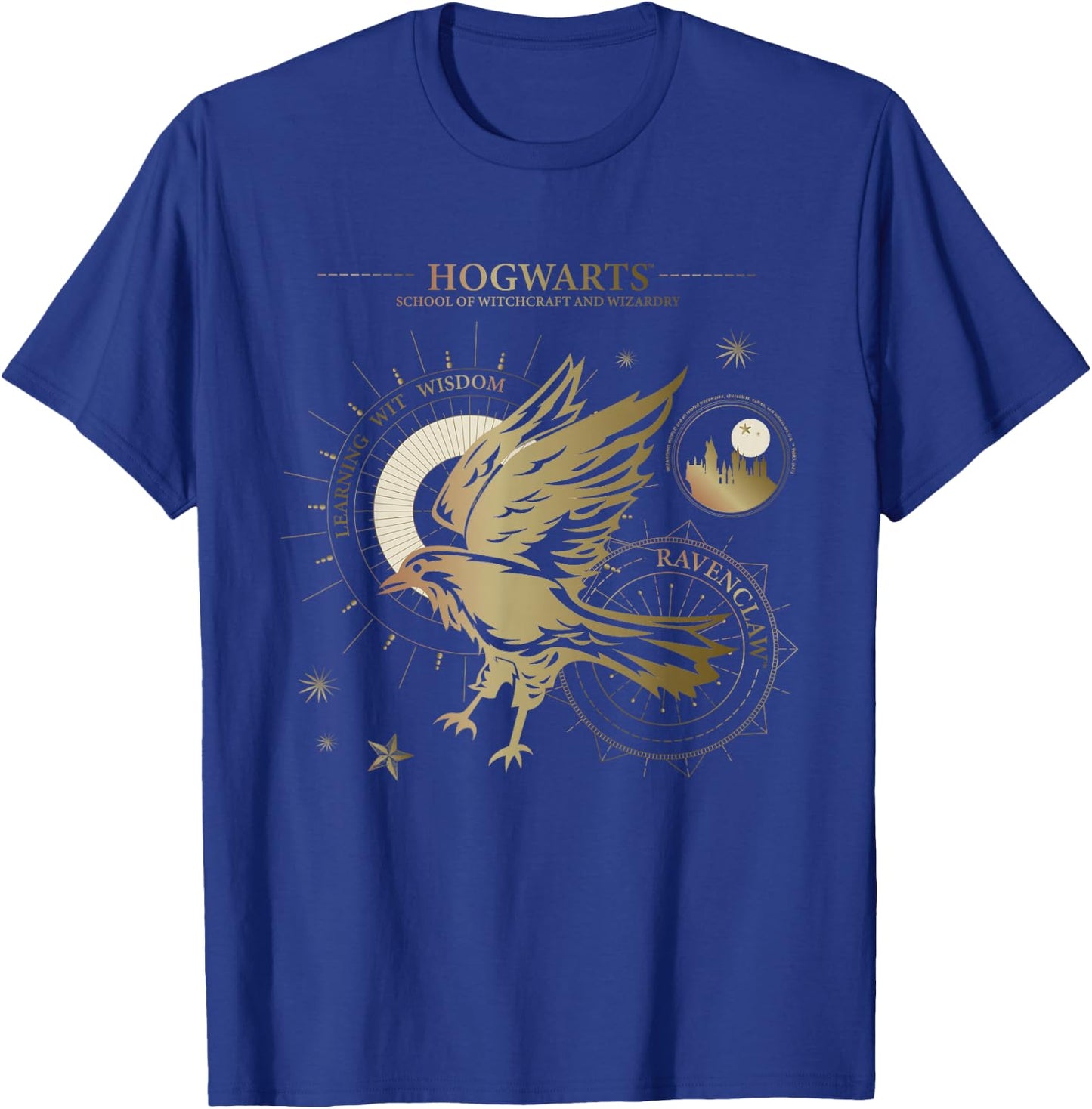 Harry Potter Learning, Wit, Wisdom, Ravenclaw T-Shirt - T-Shirt | Royal