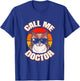 Doctor Graduate Owl Ph.D. Degree Doctorate Graduation Party T-Shirt - T-Shirt | Royal