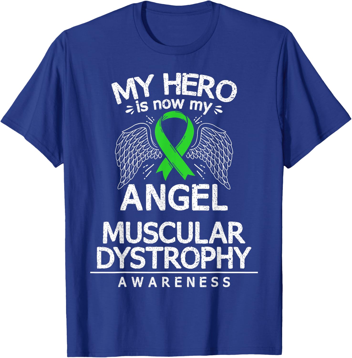 Duchenne Muscular Dystrophy Survivor MD Awareness T-Shirt - T-Shirt | Royal