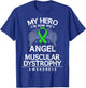 Duchenne Muscular Dystrophy Survivor MD Awareness T-Shirt - T-Shirt | Royal
