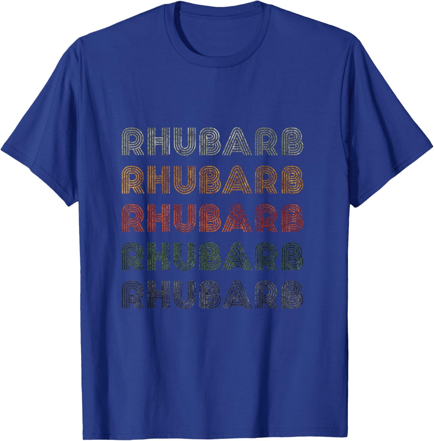 Love Heart Rhubarb Grunge Vintage Style Black Rhubarb T-Shirt - T-Shirt | Royal