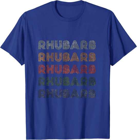 Love Heart Rhubarb Grunge Vintage Style Black Rhubarb T-Shirt - T-Shirt | Royal