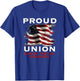 Union Member American Sheet Metal Worker T-Shirt - T-Shirt | Royal