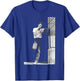 Tom Waits Portrait in Street by George DuBose T-Shirt - T-Shirt | Royal