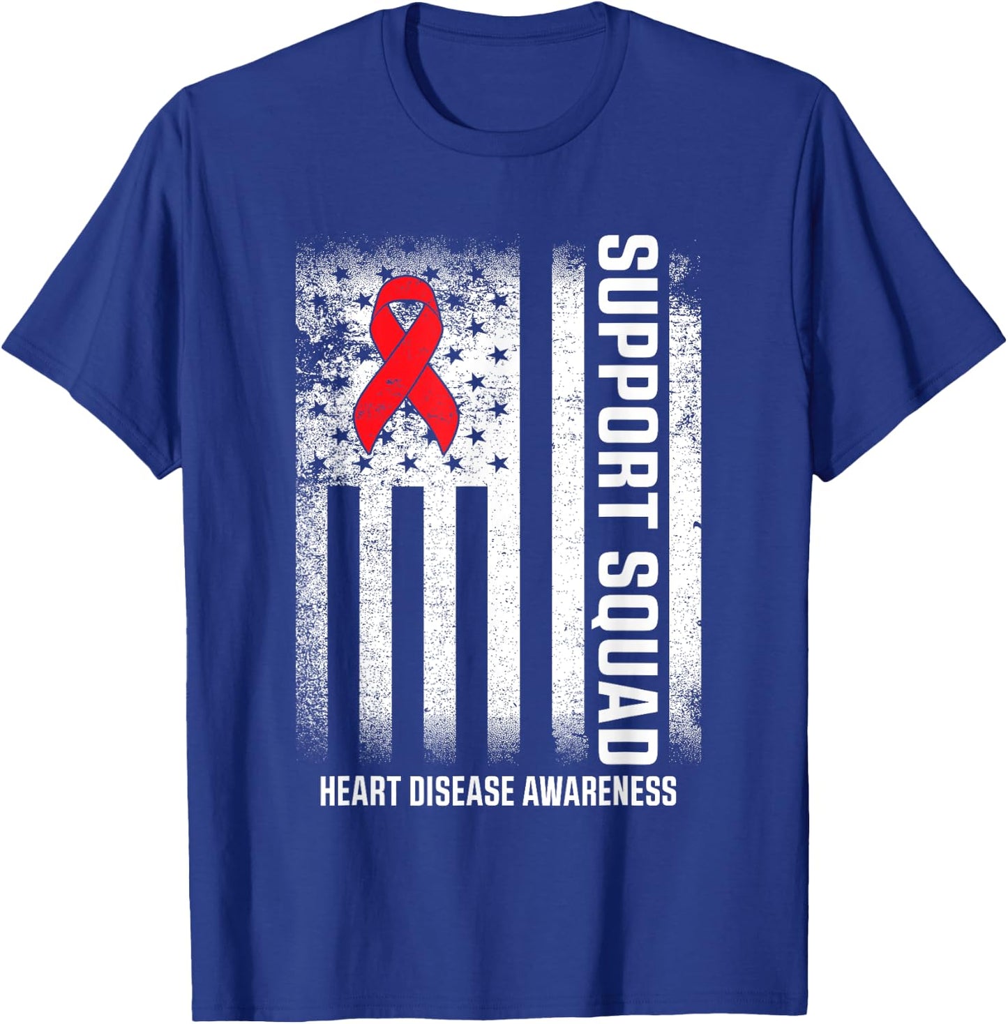 Heart Disease Awareness Month Open Heart Diseases Surgery T-Shirt - T-Shirt | Royal