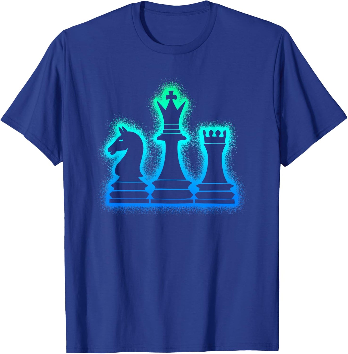 Chess Figures Chess Game Children's Men's Boys Chess , black, S T-Shirt - T-Shirt | Royal
