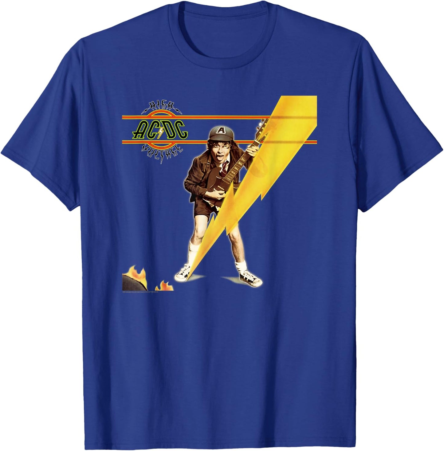 AC/DC High Voltage Albumcover T-Shirt - T-Shirt | Royal