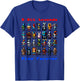8-Bit Legends: Pixel Art World T-Shirt - T-Shirt | Royal