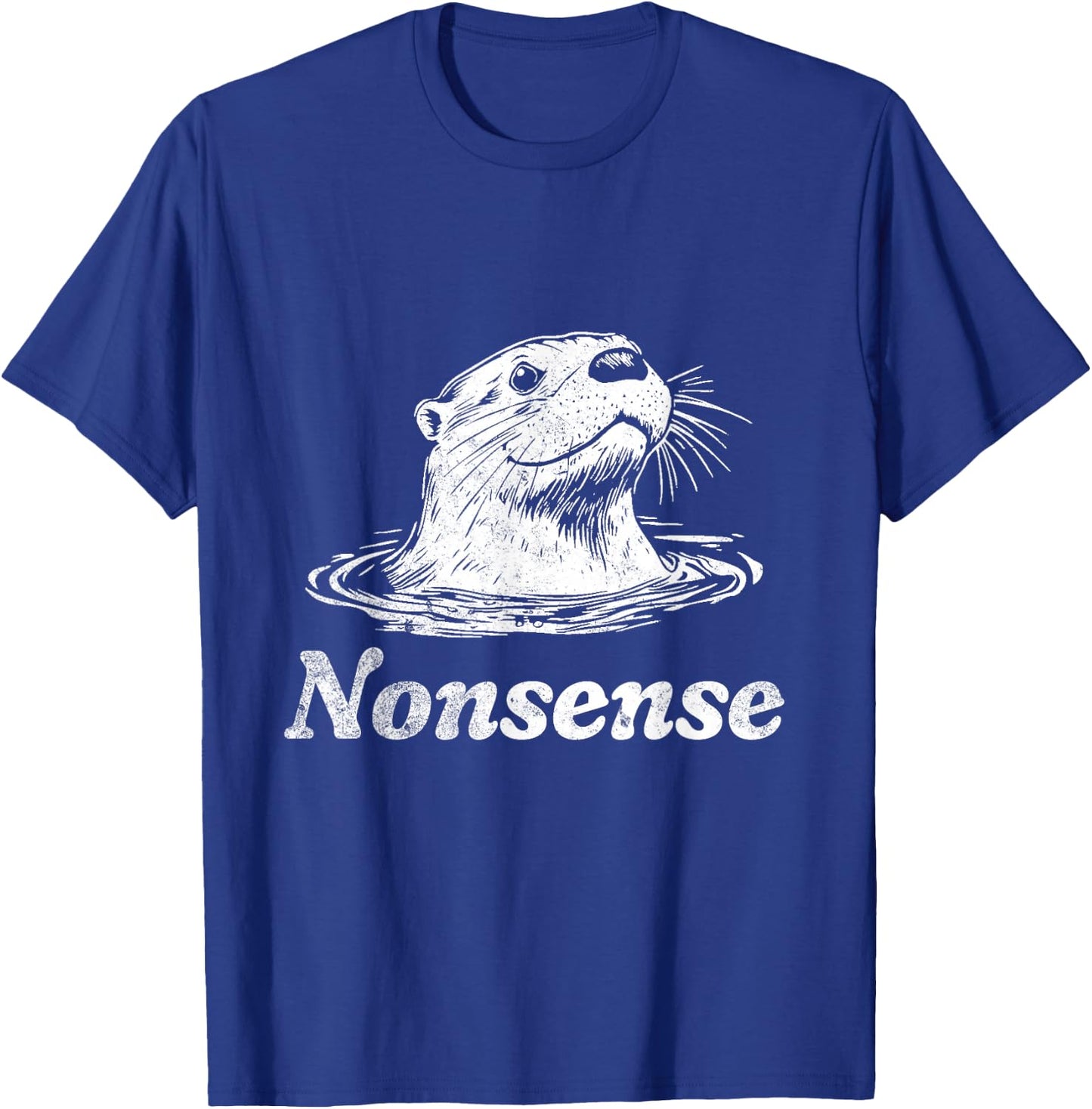 Otter Nonsense T-Shirt - T-Shirt | Royal