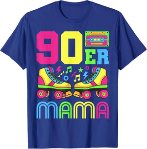 90s Mama 90s Outfit 90s Costume 90s Party 90s , black T-Shirt - T-Shirt | Royal