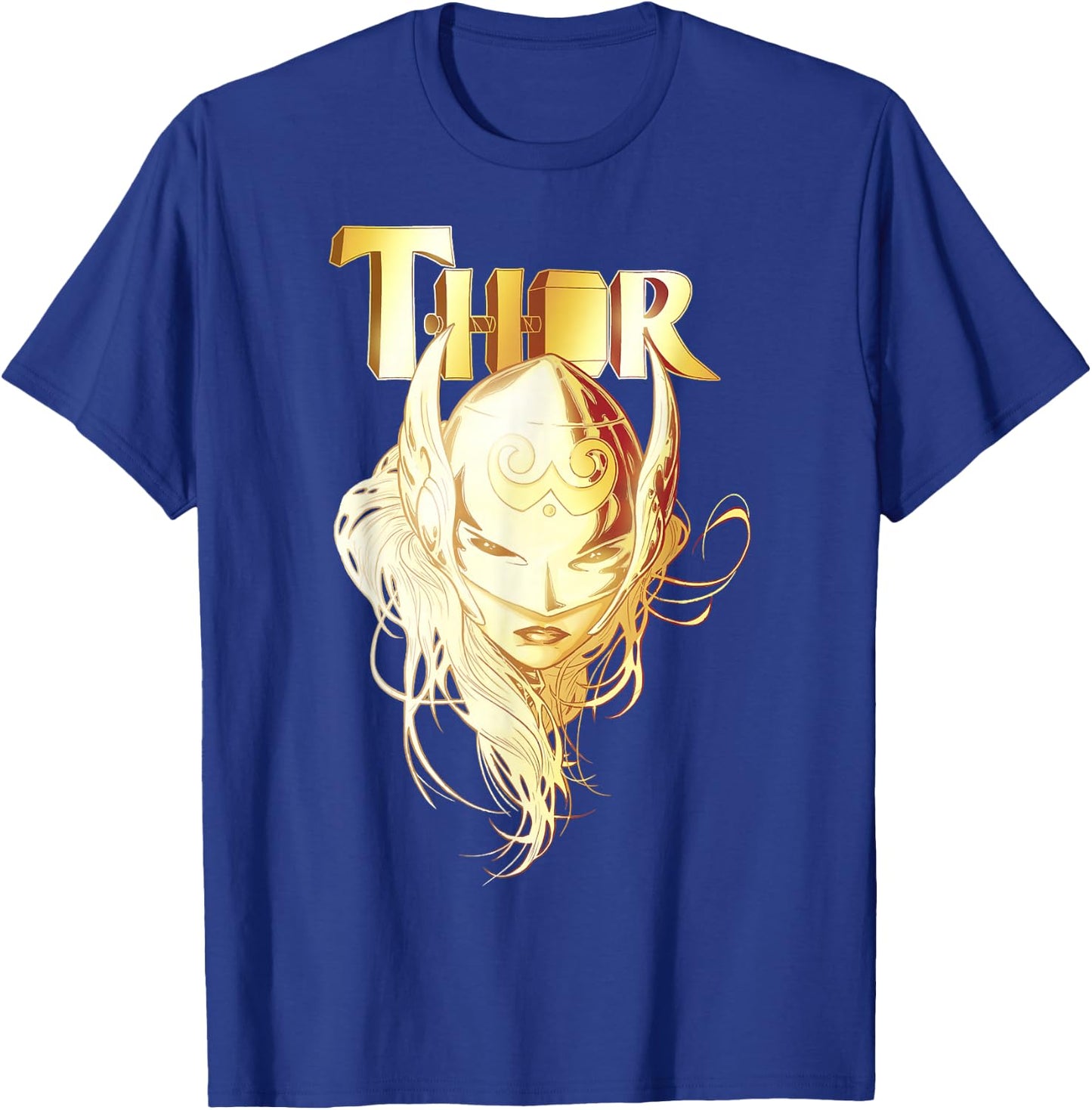 Marvel Thor Jane Foster Portrait T-Shirt - T-Shirt | Royal