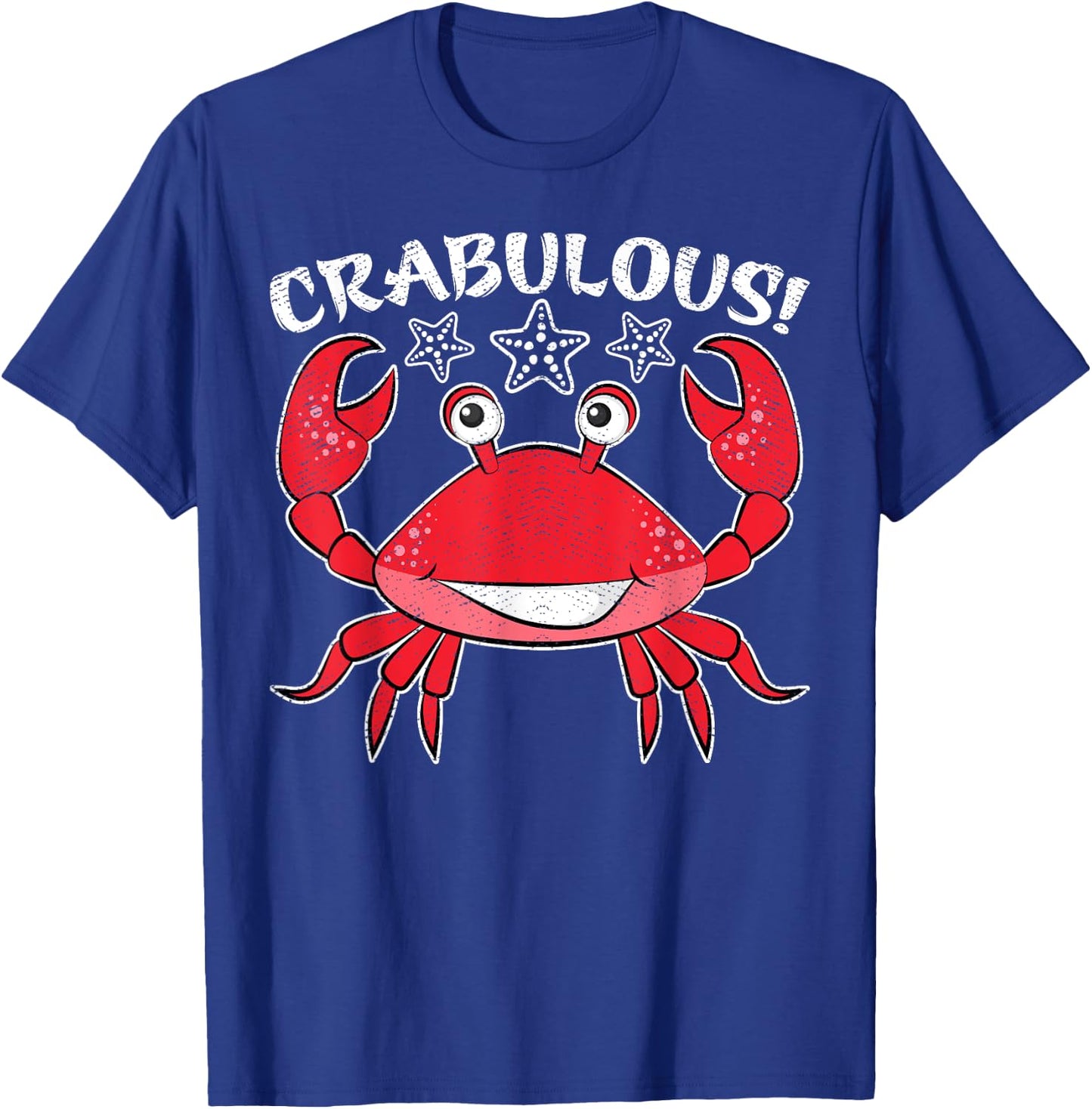Crabulous Funny Crab Eater Hunting Fishing Crabs T-Shirt - T-Shirt | Royal