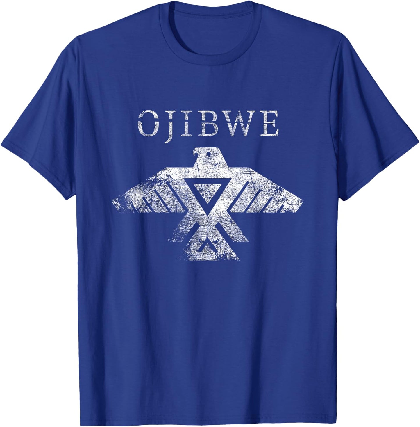 Ojibwe Thunderbird Native American Thunderbird Tribal Art T-Shirt - T-Shirt | Royal