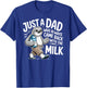 Hilarious Sloth Dad Meme for Father’s Day Just a Father T-Shirt - T-Shirt | Royal