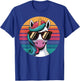 Unicorn Sunglasses Retro T-Shirt - T-Shirt | Royal