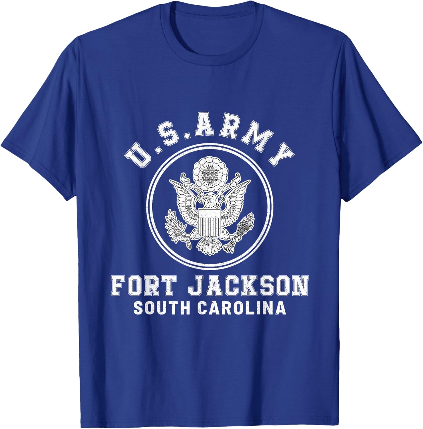 Fort Jackson South Carolina SC Army Basic Training T-Shirt - T-Shirt | Royal