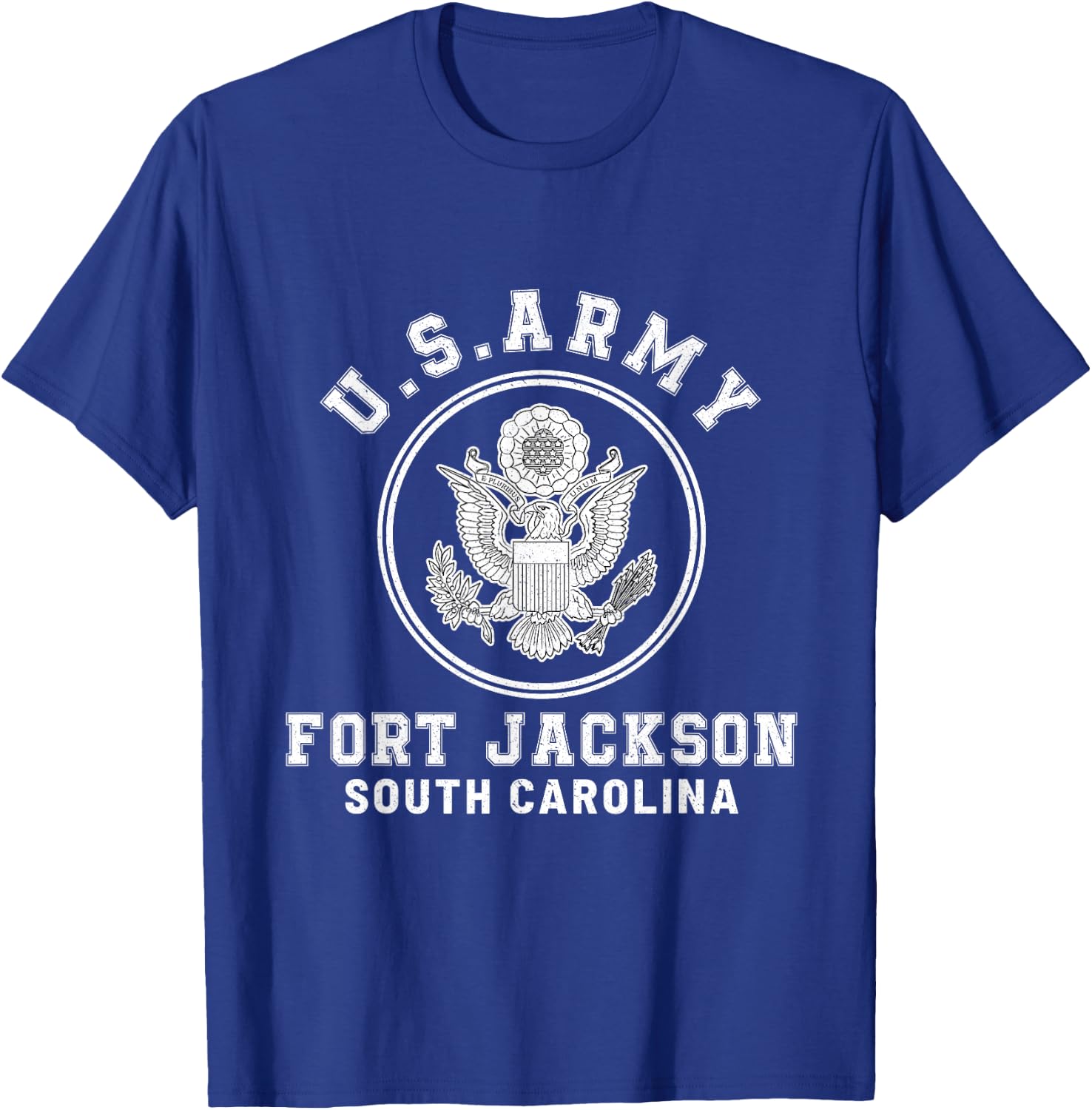 Fort Jackson South Carolina SC Army Basic Training T-Shirt - T-Shirt | Royal
