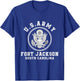 Fort Jackson South Carolina SC Army Basic Training T-Shirt - T-Shirt | Royal