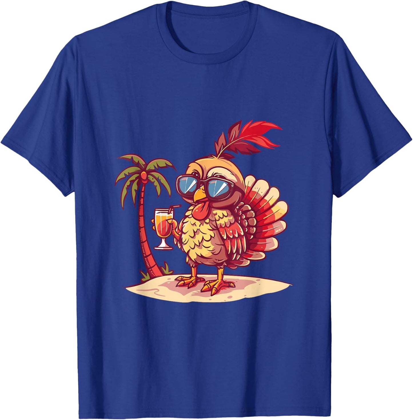 Party Turkey Palm Trees Summer Vacation Women Kids T-Shirt - T-Shirt | Royal