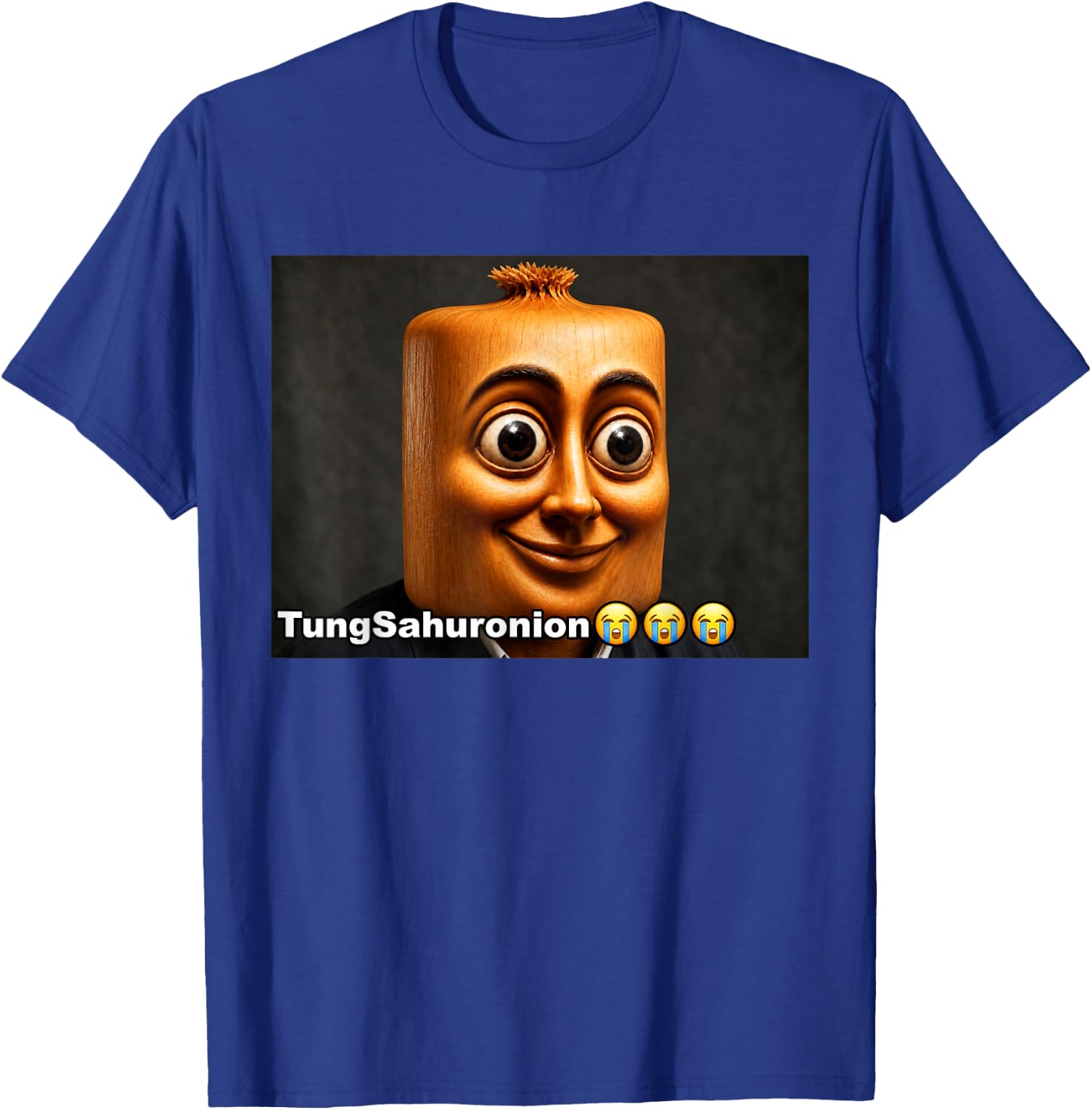 Funny Tung Tung Sahur Sonion Brainrot Meme T-Shirt - T-Shirt | Royal