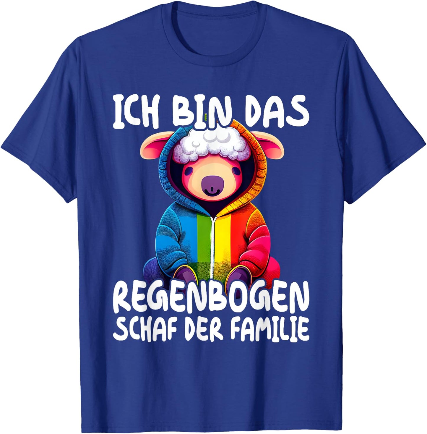 LGBT Regenbogen Schaf Gay CSD Bisexual Pride LGBTQ T-Shirt - T-Shirt | Royal