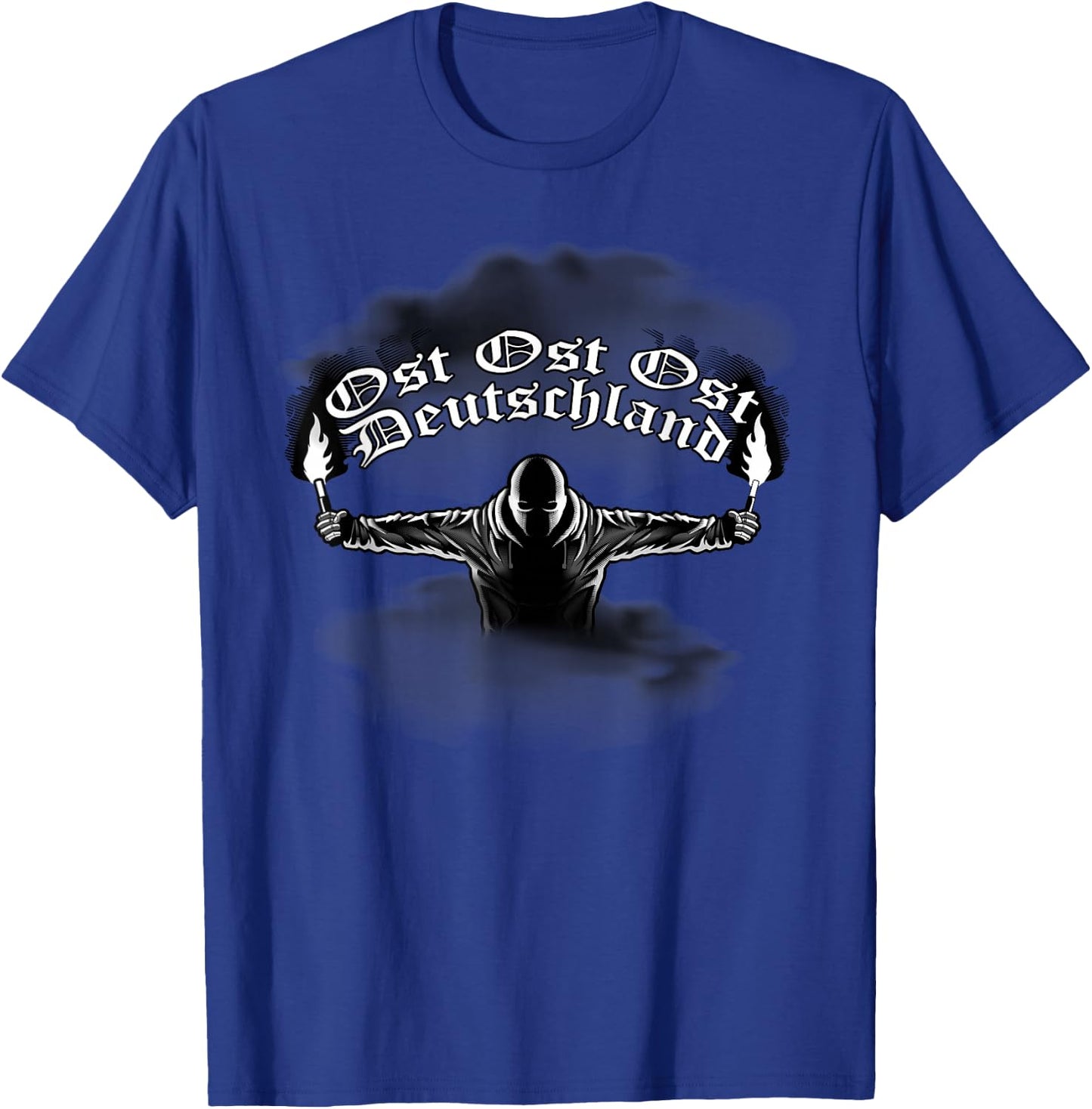 East Germany Pyrotechnics Pyro Bengalo , blue T-Shirt - T-Shirt | Royal