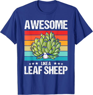 Costasiella kuroshimae Nudibranch Leaf Sheep T-Shirt - T-Shirt | Royal