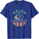 Mossy Oak 4th of July American Flag Distressed Circle Logo T-Shirt - T-Shirt | Royal