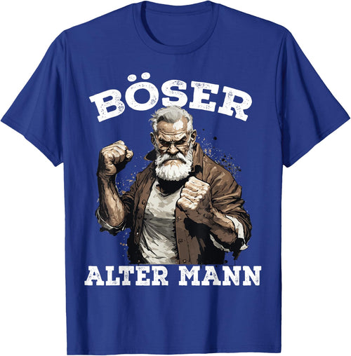 Böser Alter Mann Hardrock Heavy Metal Opa
