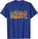 Cutthroat Rainbow Brook Brown Trout Derek Deyoung T-Shirt - T-Shirt | Royal