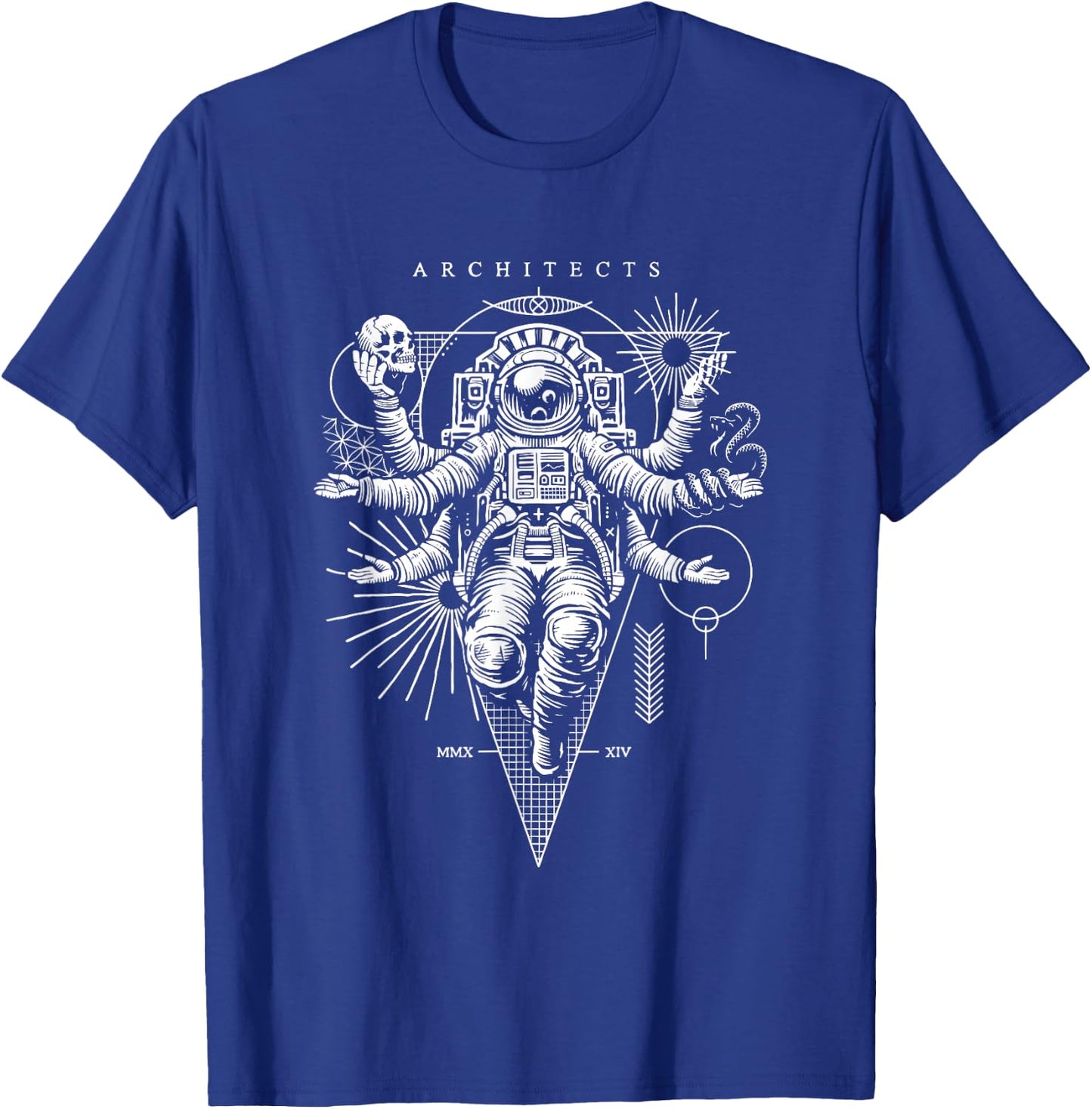 Architects Astronaut , Red, S T-Shirt - T-Shirt | Royal
