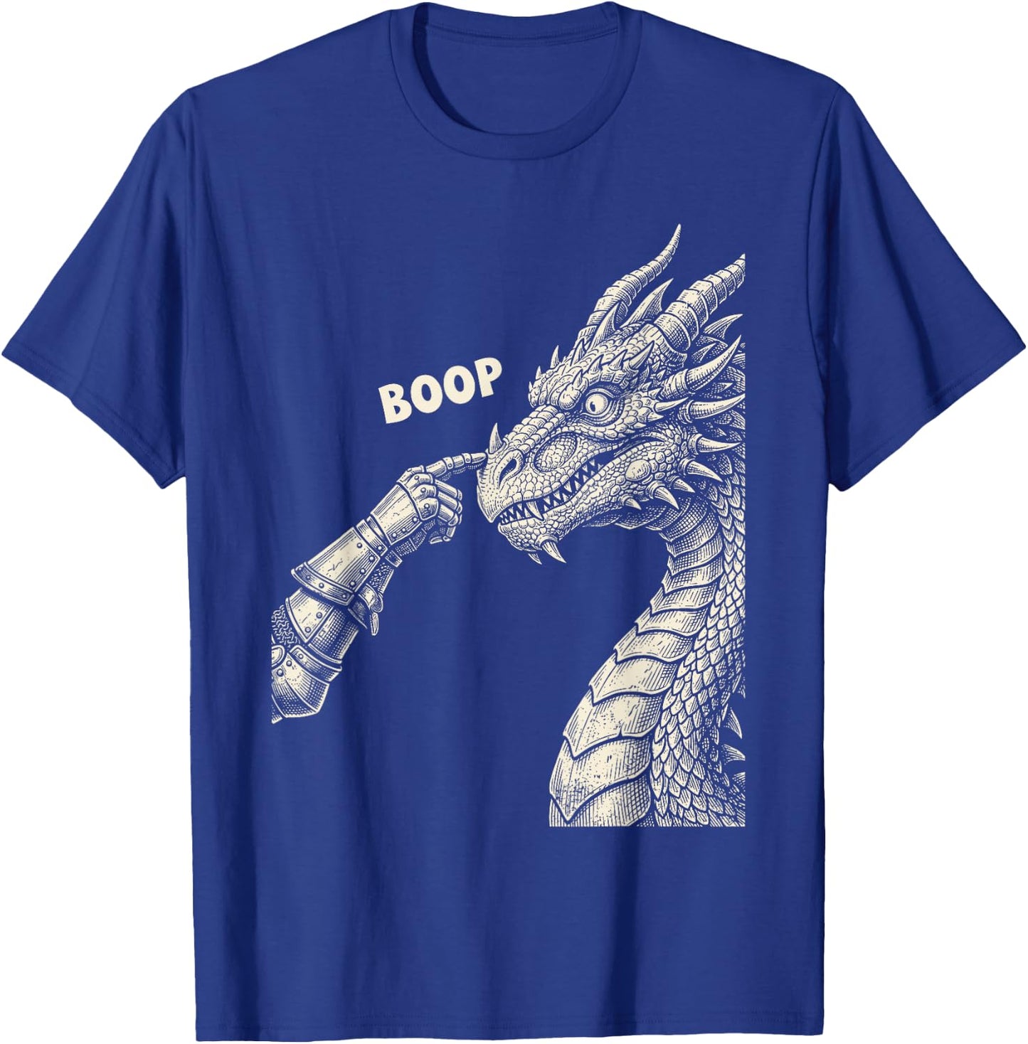 Funny Dragon Boop T-Shirt - T-Shirt | Royal