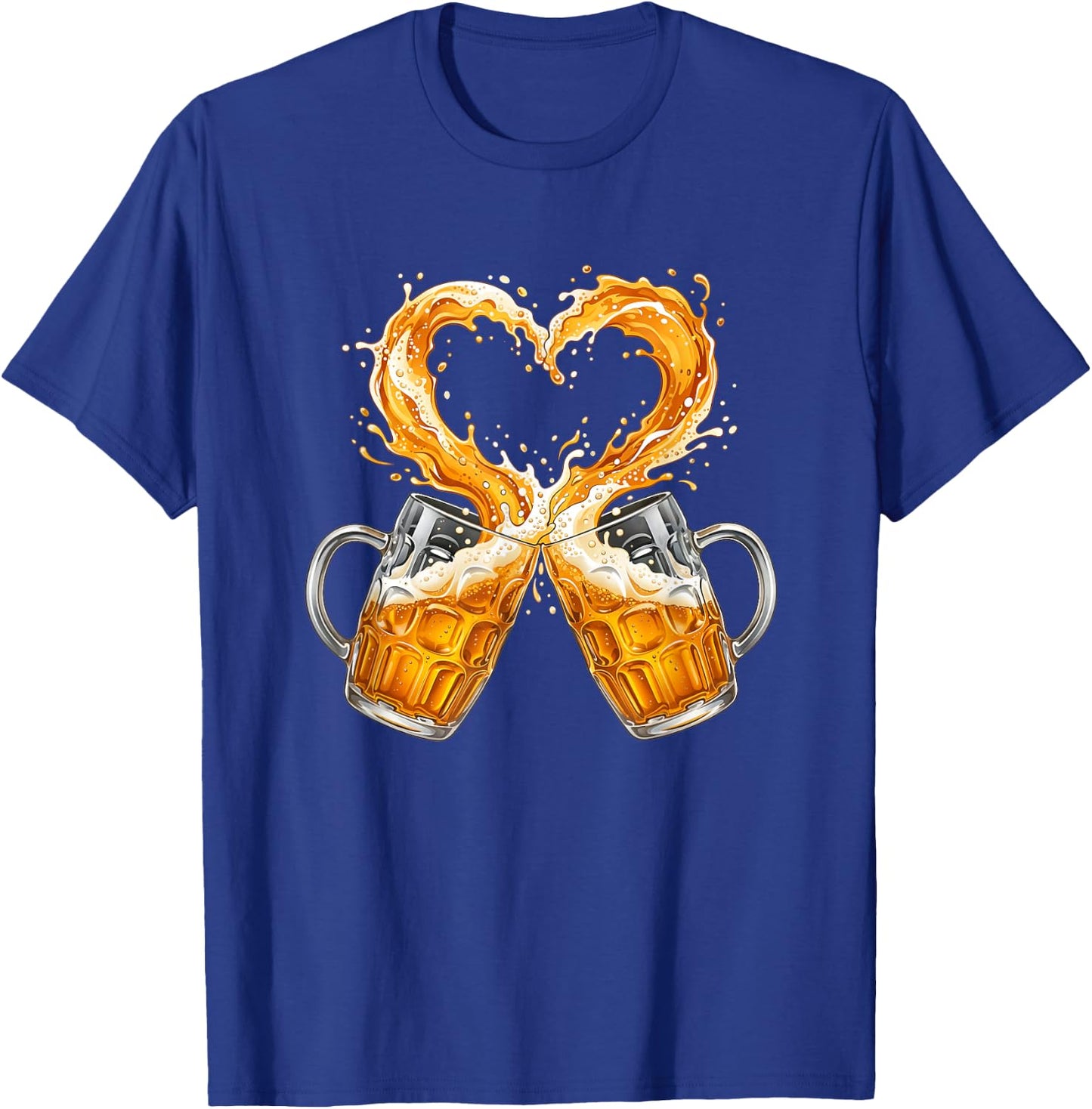 Bier Herren Trachtenshirt Männer Geschenk Bier Sauf T-Shirt - T-Shirt | Royal