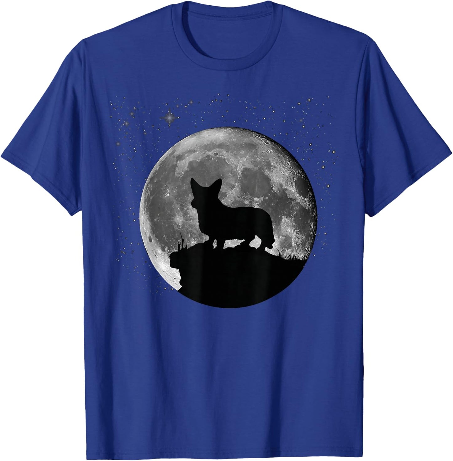 Welsh Corgi Pembroke Welsh Corgi Cardigan -Adults, Kids Black T-Shirt - T-Shirt | Royal