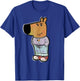 My new character DOUBLE Stylish chill guy meme T-Shirt - T-Shirt | Royal
