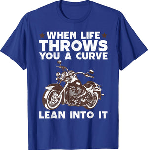 Cool Motorcycle Design Women Motor Cycle Rider Biker T-Shirt - T-Shirt | Royal