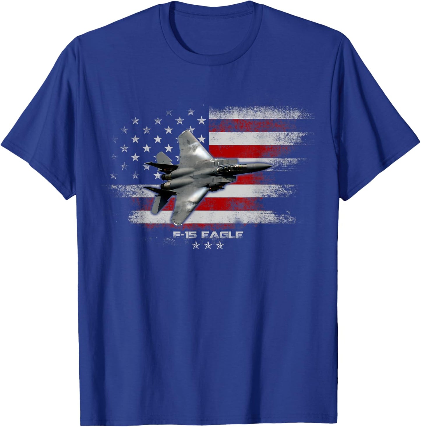 US Air Force F-15 Eagle Proud Air Force , black T-Shirt - T-Shirt | Royal